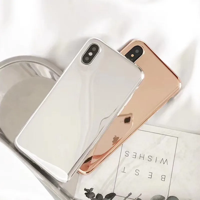 Fashion Mirror Phone Case For iphone X Case For iphone 7 6S 6 8 Plus Vintage