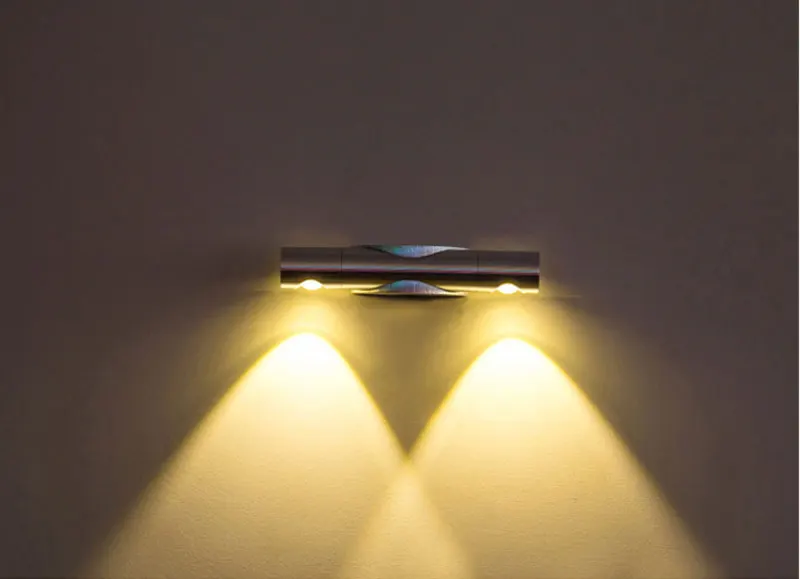 Светодиодный настенный светильник с поворотом на 360 градусов, настенный светильник для гостиной, прикроватный светильник для спальни, Проходная лестница 85-265 в