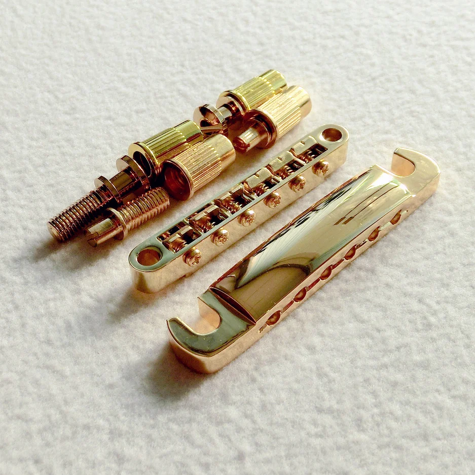 Free Shipping guitar hardware 1 Set Tune O Matic LP guitar