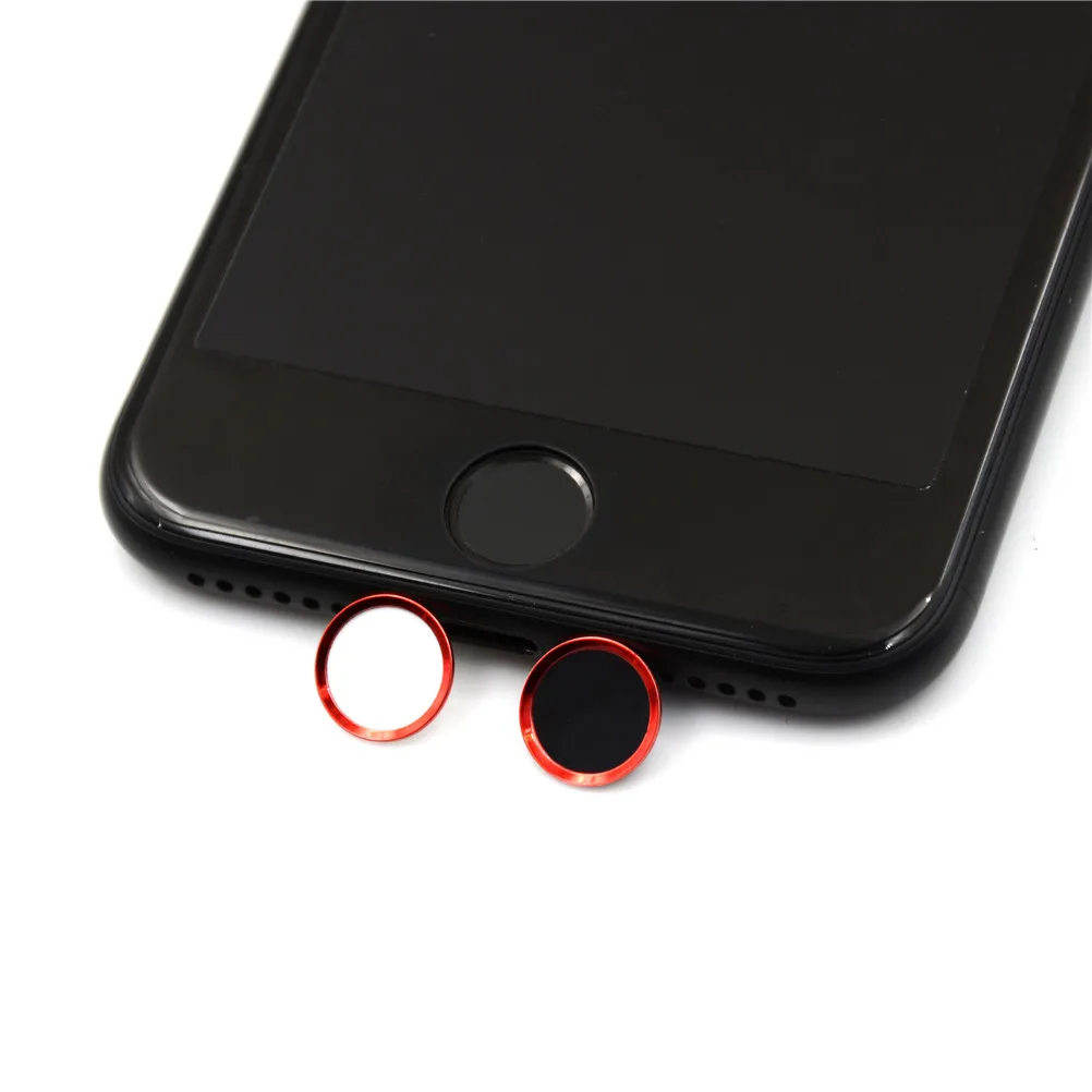 1 шт. Идентификация отпечатков пальцев Alu Touch ID Главная Кнопка Наклейка для IPhone 5 S 5 SE 4 6 6s 7 Plus IPad Apple телефон наклейка s с