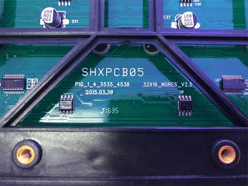 Diy Электронные 320*160 мм SMD3535 P10 RGB светодиодный рекламный LED-экран зарядная Модульная плата 32х16 пикселей hub75 светодиодный дисплей