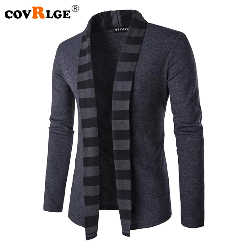 Covrlge رجل البلوزات طويلة الأكمام سترة الذكور سحب نمط سترة الملابس أزياء الرجال عارضة سترة صوفية معاطف MZL047