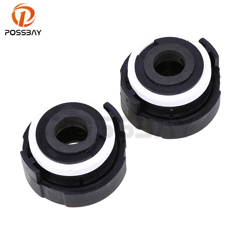 

POSSBAY 2 Pcs Yellow Bulbs Base D2S/H7 Xenon HID Bulb Adapter Holder Socket Fit for BMW318i/E65/E90/E46 5 Series/E46 3 Series