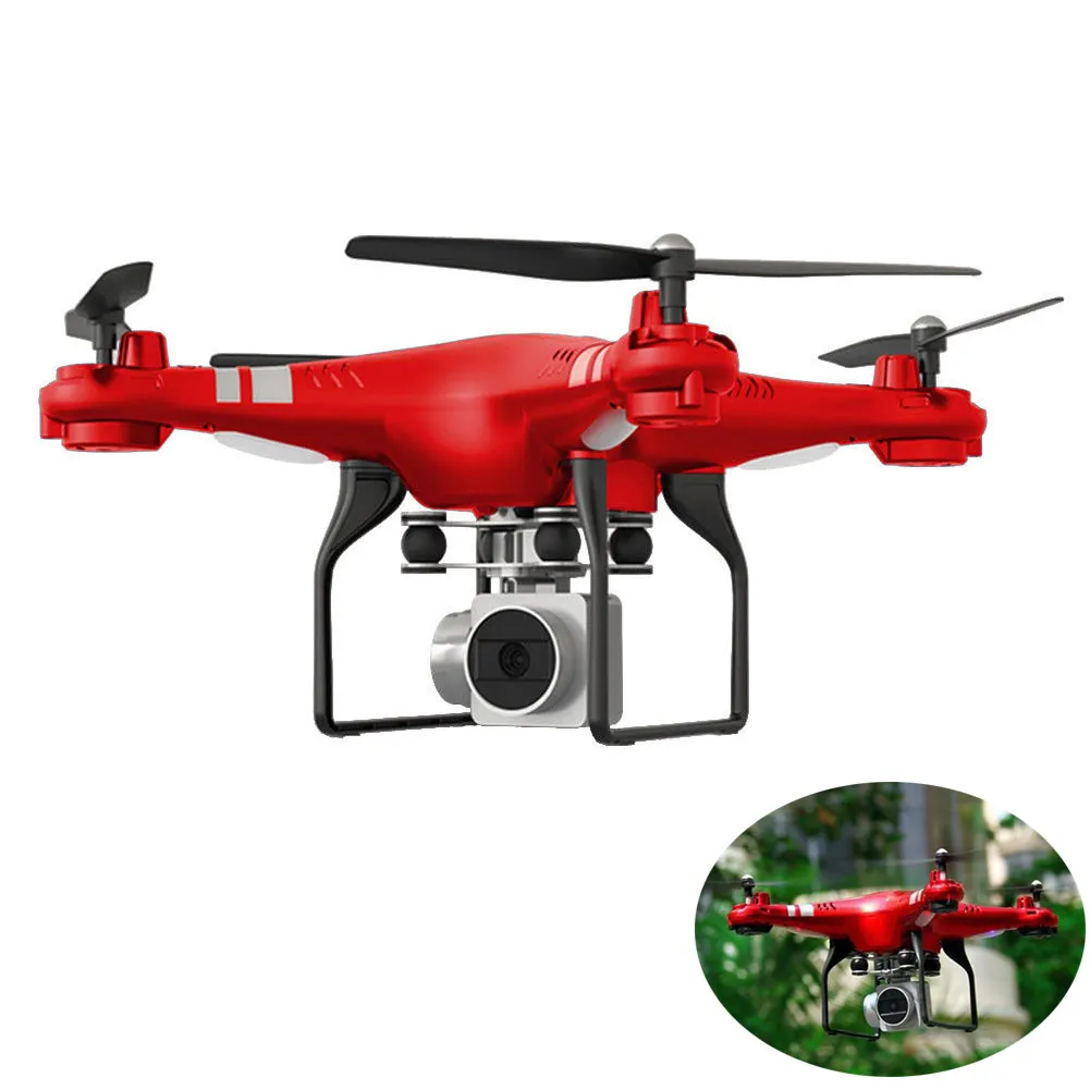 

Wide Angle Lens HD Camera Quadcopter RC Drone WiFi FPV Live Helicopter Hover @ZJF