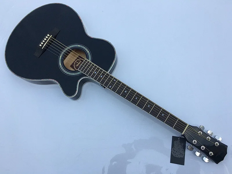 promotion electric acoustic guitar free shipping thin bodyin Guitar