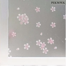 Без клея для матирования оконного стекла пленка скраб декоративные матовые витражные пленочные стикеры на стекло