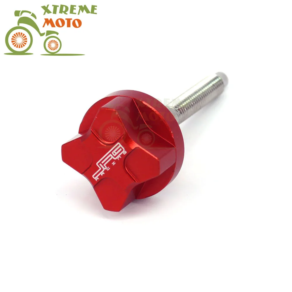 

CNC Motorcycle Red Air Filter Box Bolt Screw Plug For HONDA CR80R 96-02 CR85R 03-07 CRF150R 07-17 CRF250R CRF250X 04-17