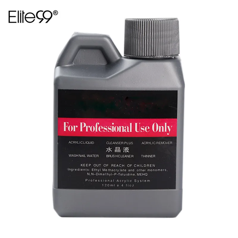 

Elite99 120ml Acrylic Liquid Professional Nail Art Powder False Nail Tips Acrylic Nail Liquid Professional Acrylic Powder System