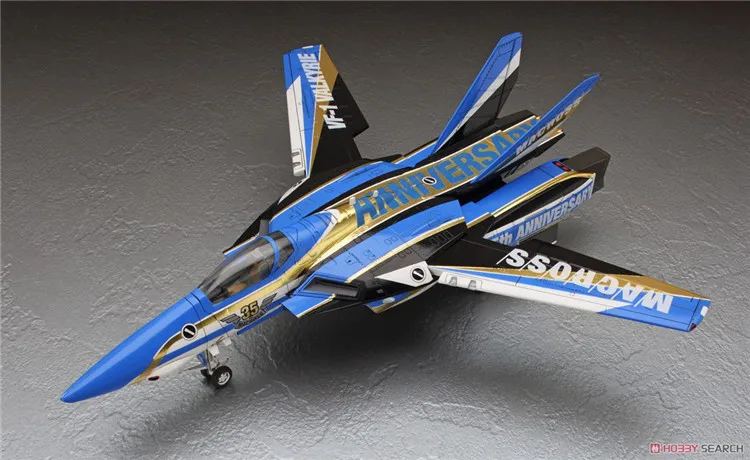 Bandai 1/72 VF-1J VALKYRIE MACROSS "35TH ANNIVERSARY PAINT" Мобильный костюм собрать модельные наборы экшн-фигурки пластмассовые игрушечные модели