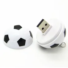 promotional High Quality 4GB 8GB 16GB 32GB 64GB Soccer Sport Ball Shape USB High speed Flash Memory Stick Pen Drive Disk