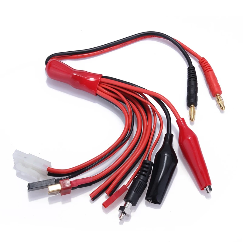 

RC Connector Multifunction Banana Charging Cable Set T Plug to Banana Connector Adapter New