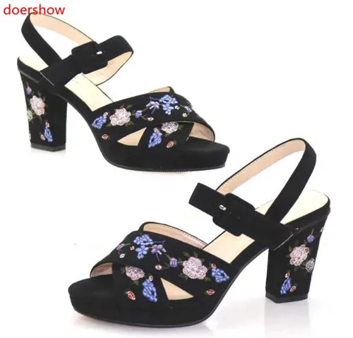 Chiaro Strass Doershow Alti cachi Delle verde Sandalo Colore Scarpe Africano Slm1 viola Degli 2018 Nuovo Caffè 21 Signore rosso Sexy Da Talloni Italiano Del Donna Pompe Il Nero blu aqqfC