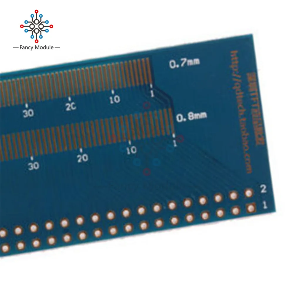 Несколько 0,5/0,7/0,8/1,0 мм Шаг TFT LCM ЖК-дисплей плата адаптера fpcк доска SMD для DIP