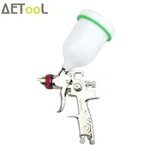 Профессиональный краскопульт AETool для окрашивания автомобилей 1,4 мм сопло 600 мл гравитационный HVLP краскопульт Аэрограф пистолеты аэрографа