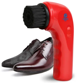

USB Rechargeable Electric Shoes Brush Polisher Sofa Leather Nursing Car Small Hand Held Shoe Cleaner Polishing Machine Set