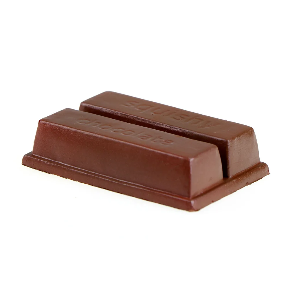 8CM Simulation Chocolate Squishy Slow Rising Mobile Phone Straps PU Bubble Phone Squishy Squeeze Toy Kids Gift banana