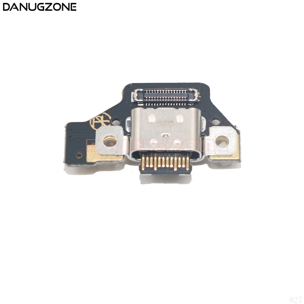 USB зарядное гнездо платы док-станция разъем зарядки порт разъем гибкий кабель с микрофоном для zte Nubia M2 NX551j