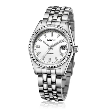 

2017 Hot Sale Automatic Man Watch Relogio Waterproof Skeleton Steel Watchband Saphire Dial White Mechanical Mans Wristwatches