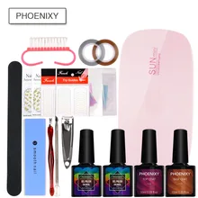 Набор гель-лаков для ногтей Набор для маникюра Гель-лак Полупостоянный набор для ногтей инструменты для маникюра Набор