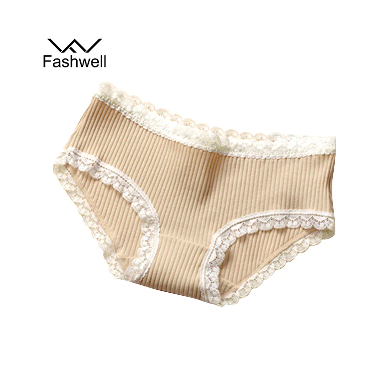 New Sexy Women Panties Cotton Underwear Cute Lace Low-Rise Briefs Breathable Underpants Girl S-XL |