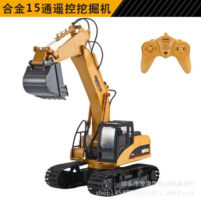 High simulation alloy engineering vehicle series Remote control car