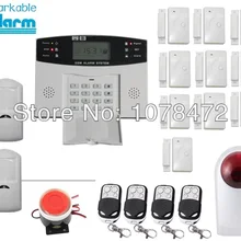 Ios и Android App Контролируемая сигнализация, настраиваемая SMS GSM сигнализация с беспроводной наружная строба сирена, классическая домашняя сигнализация