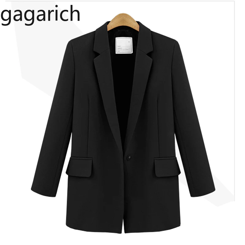 Gagarich Women Blazer New Korean Autumn Fashion Slim Long Sleeve Casual Female Office Wear Tops Ladies Tops