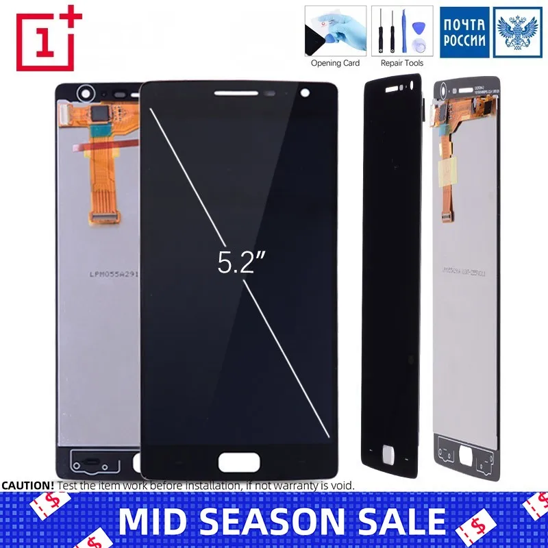 

5.5'' New IPS Display For OnePlus 2 LCD with Touch Screen Digitizer One Plus Two Replacement Parts A2001 A2003 A2005