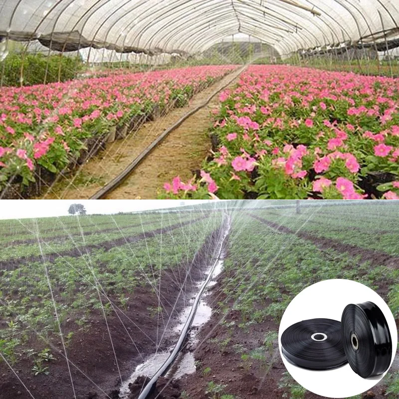 

100m 0~5Holes 1" N45 Φ28mm Micro Irrigation Kits Pipe Agricultural Greenhouse Irrigation Thin Soft Spray Tape Water Lines