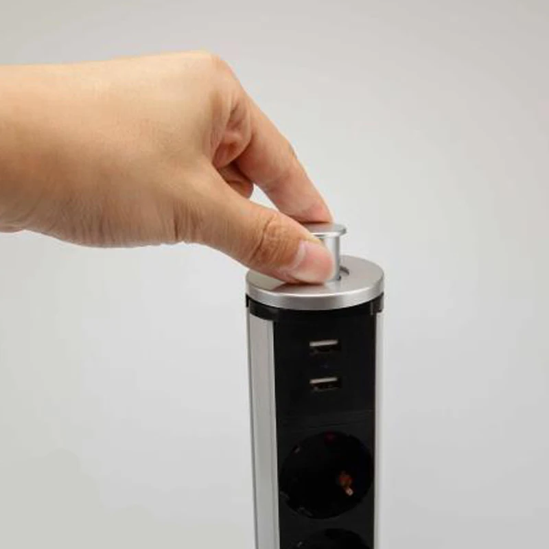 Новый AC 220V двойной USB порт электрическая настенная розетка с 2.1A зарядным