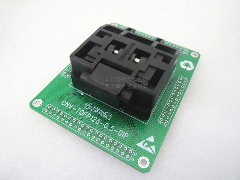 Оригинальный YAMAICHI IC Тесты сиденье IC51-1284-1433 TQFP128 сжигание программист QFP128 гнездо