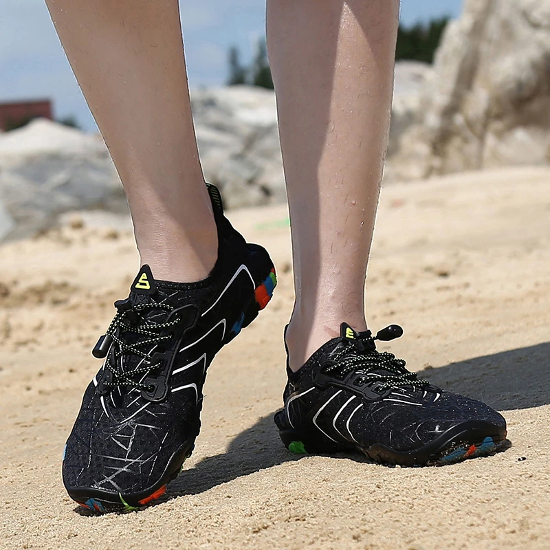 Aqua Shoes мужские и женские летние дышащие сандалии для плавания дайвинга пляжа
