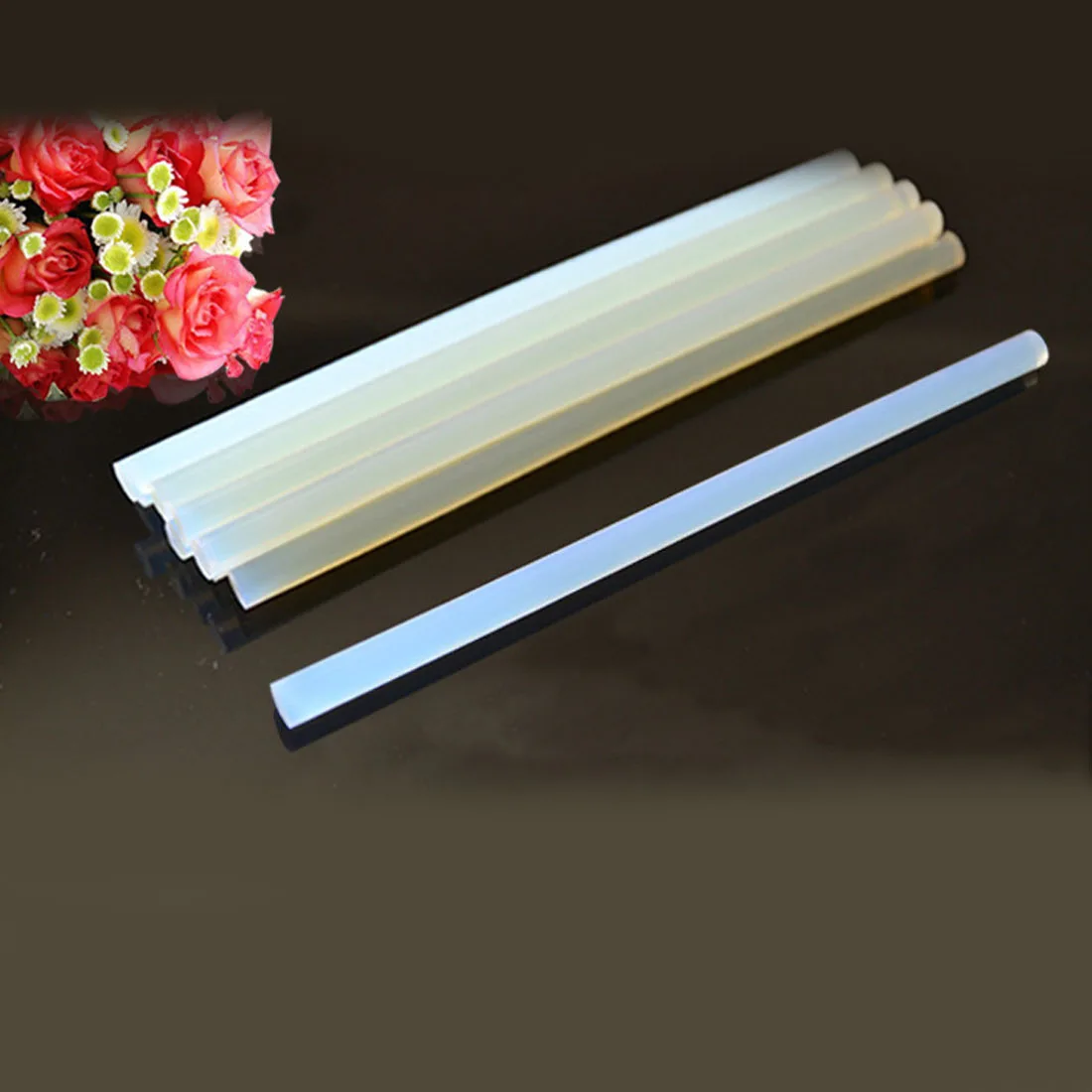 

10Pcs Hot Melt Glue Stick for Heat Pistol Glue 7x190mm High Viscosity Glue Glue Stick Repair Tool Kit DIY Hand Tool