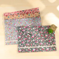 1 шт. корейские милые A4 Бумага сумка свежий цветочный папку Бумага держатель файл мешок