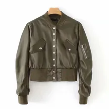 Chamsgend короткая женская спортивная куртка на пуговицах, Свободное пальто с длинными рукавами размера плюс, простые женские спортивные топы для бега