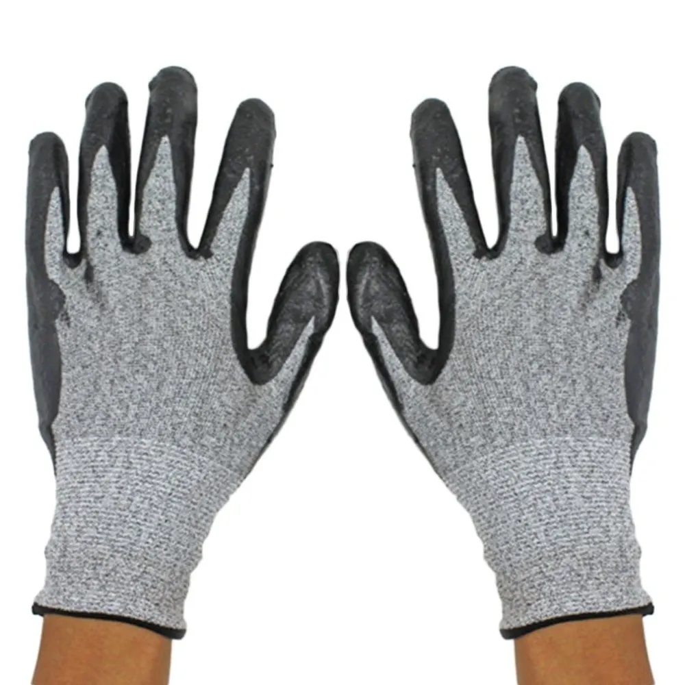 XL 1 пара против истирания устойчива к порезам безопасности труда защитные перчатки электросварки пайки Металл промышленных тактические