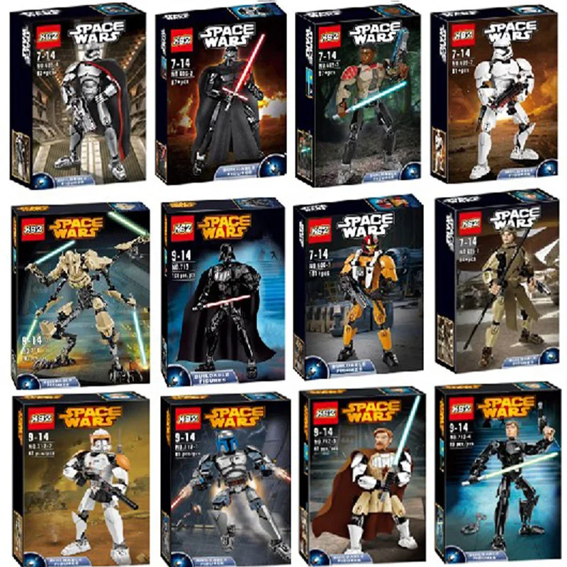 KSZ Star Wars Super Heros Action Figure Gift Christmas gifts Compatible with font b LEGOe b