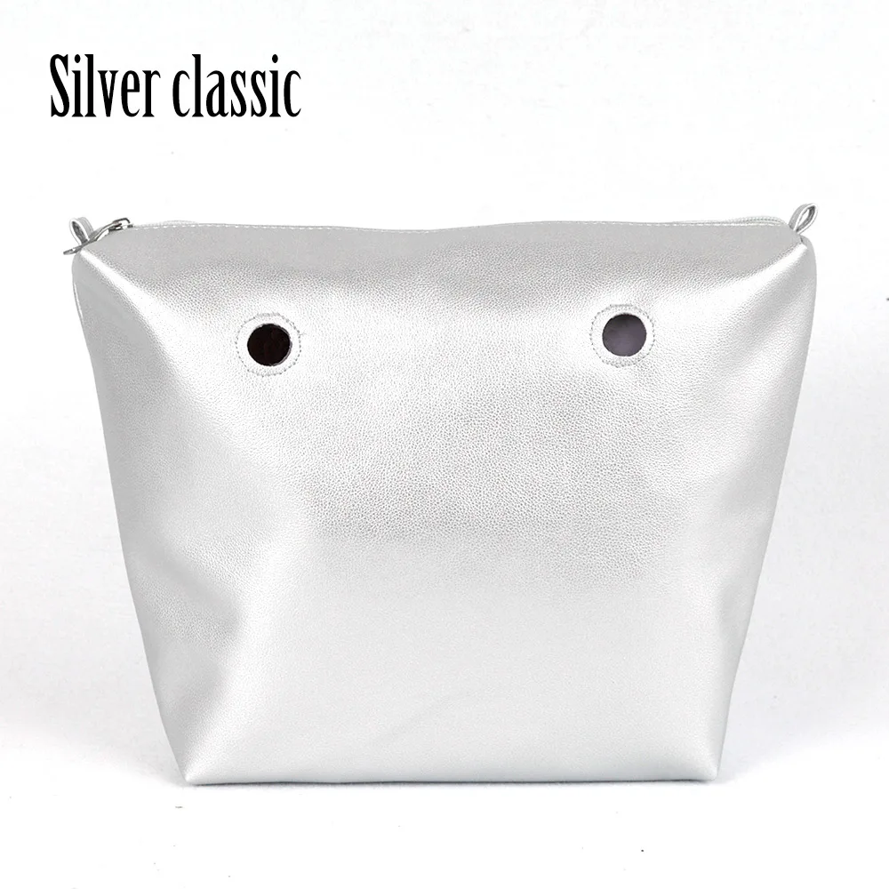 Личи узор искусственная кожа ручка Вставка внутренний карман подкладка отделка для Obag классический мини O сумка женская сумка