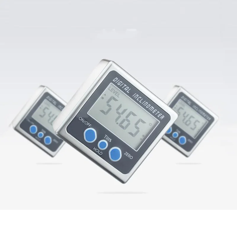 

Digital inclinometer electronic protractor digital angle meter 360 degree magnet angle ruler digital inclinometer tilt box
