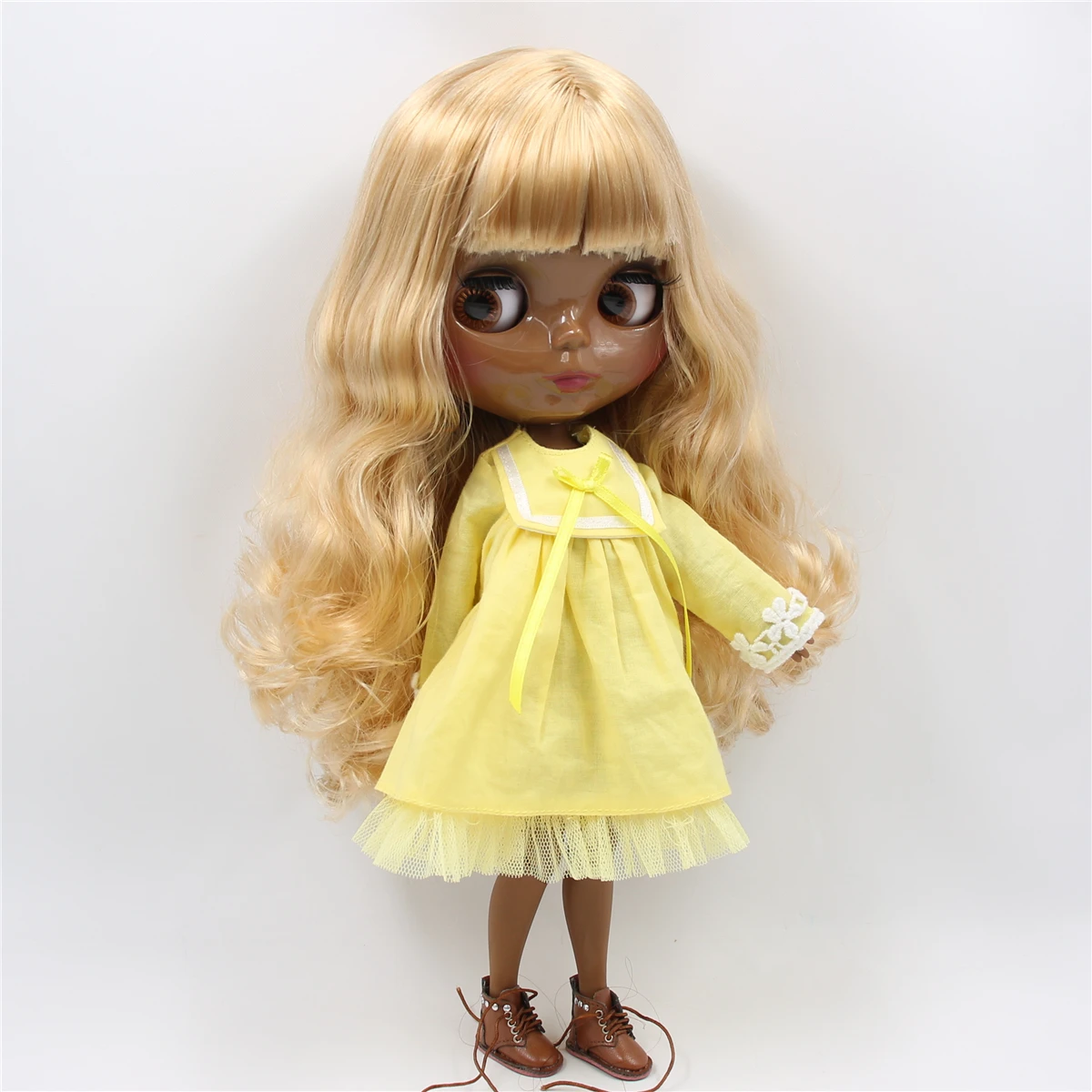 Ледяная фабрика blyth кукла 1/6 bjd шарнир тела индивидуальные лицо куклы золотые