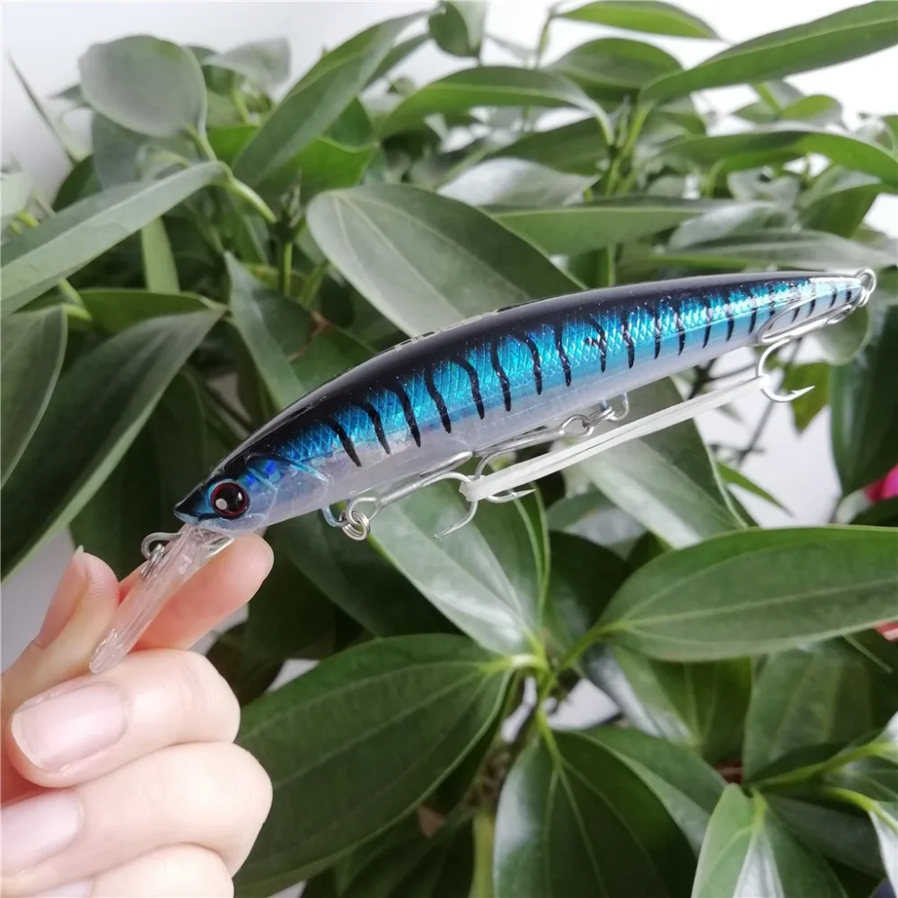 Iscas de Pesca Noeby Naufrágio Minnow 110mm 36g Nova Isca Manivela Baixo Pesca Wobblers 8 Pçs 9 Noeby 8 pçs naufrágio minnow iscas de