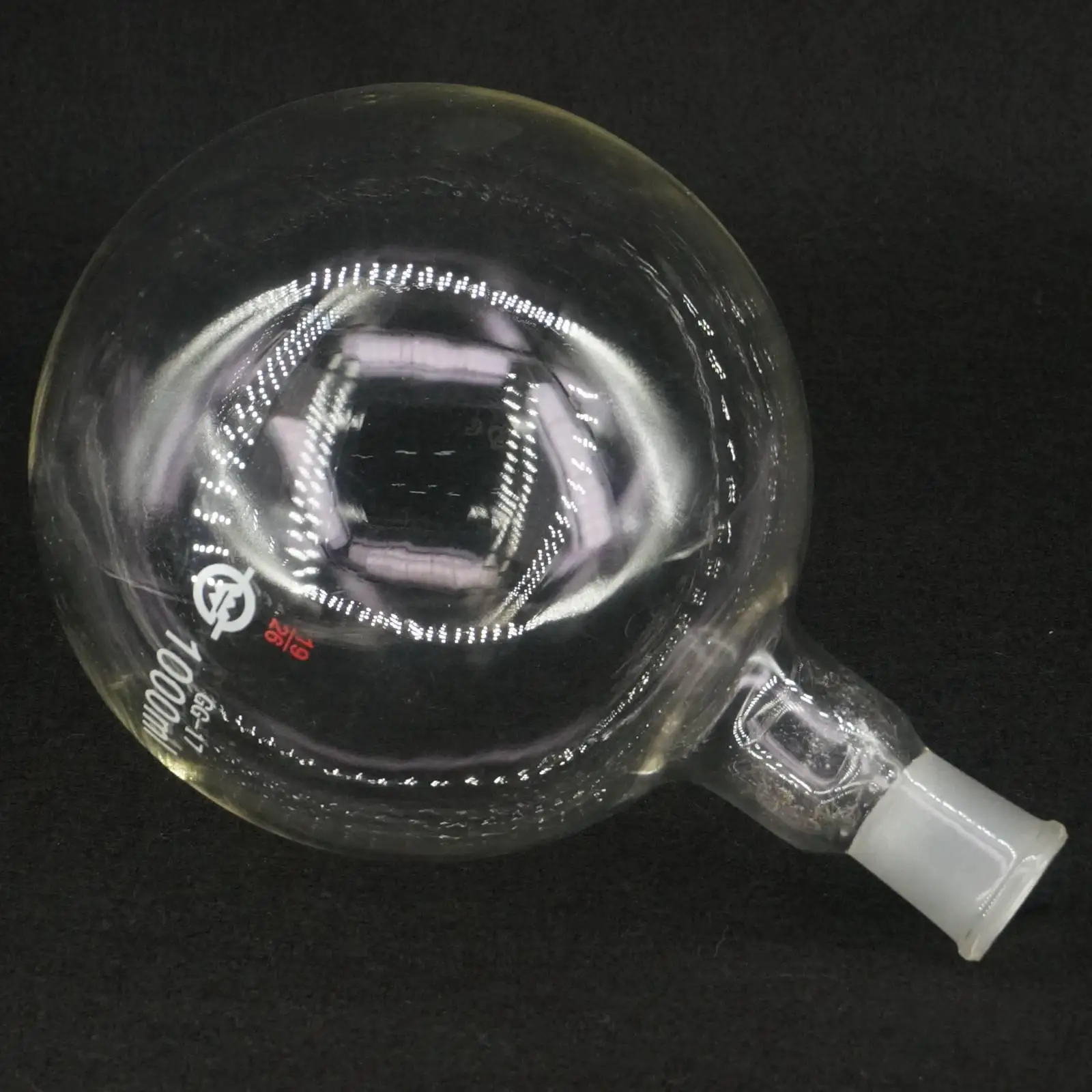 

1000ml 19/26 Joint Borosilicate Glass Flask Round Bottom Single Short Neck Lab