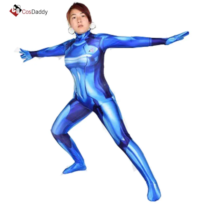 

Samus Zero Cosplay Costume Zentai Jumpsuit CosDaddy