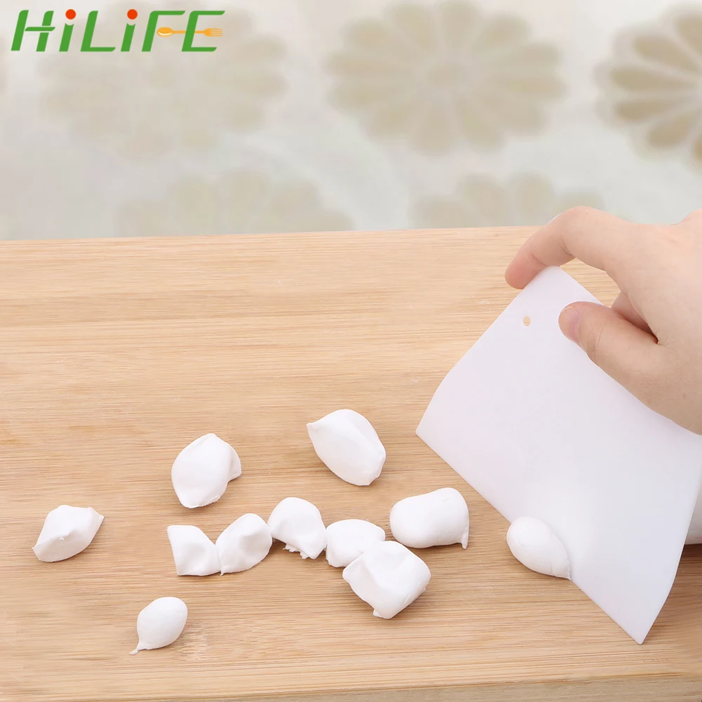 

HILIFE Plastic Dough Knife Cream Smooth Cake Spatula DIY Cream Scraper Icing Fondant Scraper Multifunctional Baking Pastry Tools