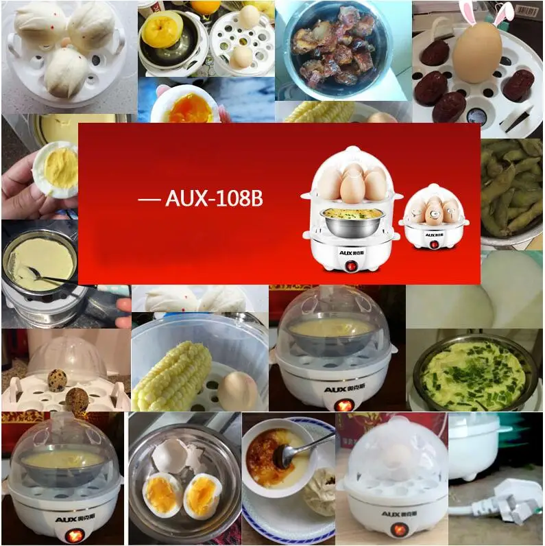 Главная Многофункциональный яйцеваркой яйцо пароход автоматическое отключение булочки Завтрак машина