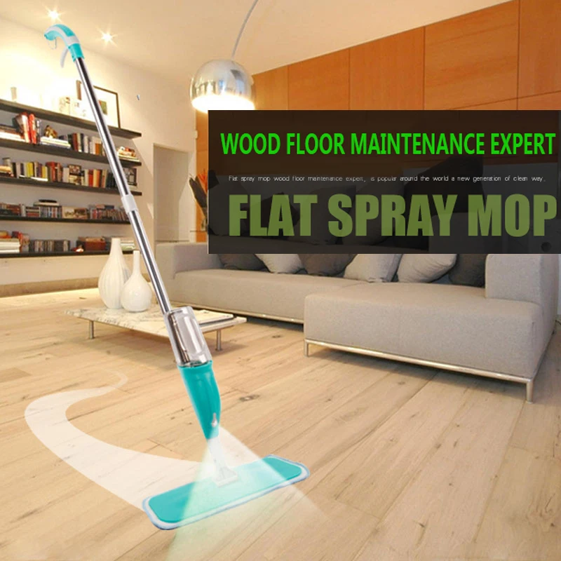 Spray Mop with Spray Gun Steam Mop Wooden Floor Ceramic Tile Automatic Flat Mops Floor cleaner For Home Cleaning Tool Household