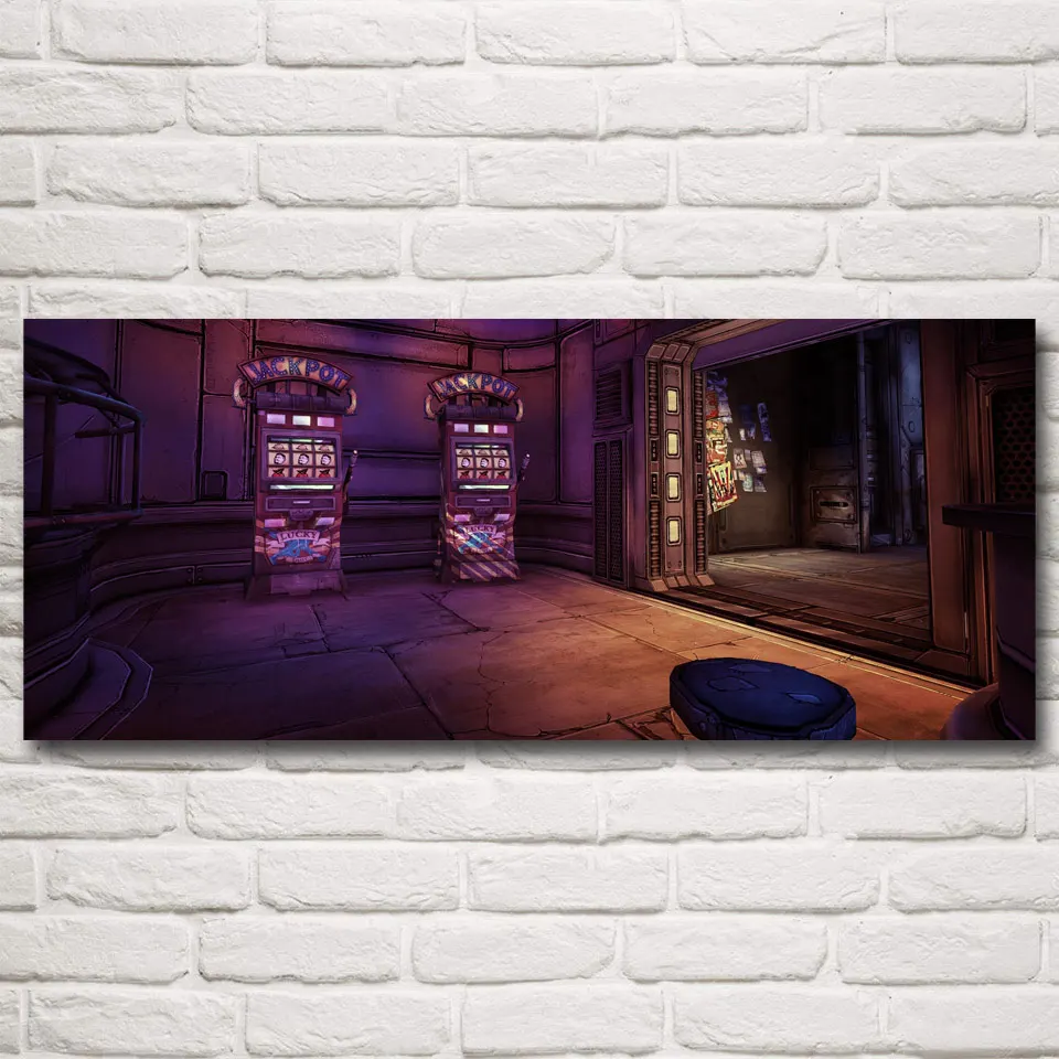

Video Games Borderlands Heroes Handsome Jack Art Silk Poster Prints Home Decor Printing 12x29 16x39 20x48 24x58 32x77 Inches