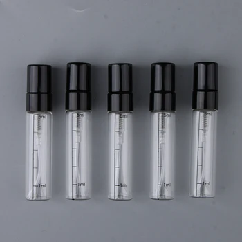 

5Pcs Portable 5mL Mini Empty Glass Tubes Refillable Containers Women Men Fragrance Bottles Perfume Scent Vials Gifts