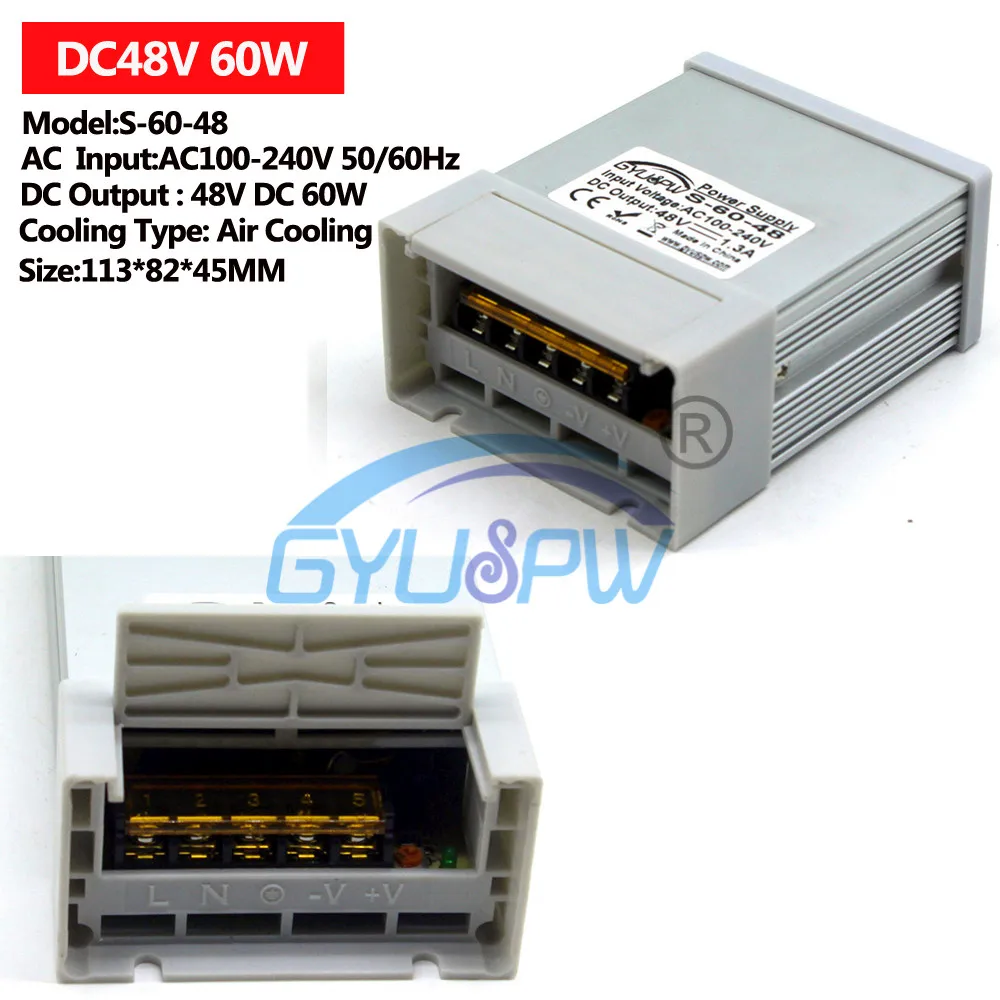 48V60W