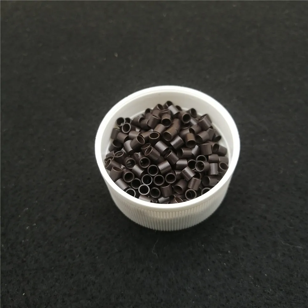 Ring Beads Ring Beads Hair Extensions Tools Hair Extensions Tools Nano Rings 3.0x2.4x3.0mm mini copper tube micro rings beads links for hair extension tools
